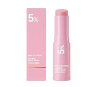PDRNS Colágeno Rosa Volume Multi Balm Stick, Colágeno Palo de Arrugas para Cara y Cuerpo, Refuerza el volumen, Hidratante y reafirmante para contorno de ojos, cuello, frente y arrugas de risa