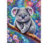 PDSYUCHEN Colour Fun Puzzle - 1000 Piezas - Cute Koalas Art Picture - Pósteres De Juegos Educativos Y Juguetes para Adultos - Juguetes De Desafío para La Diversión Familiar - Jw15Th