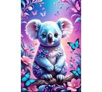 PDSYUCHEN Colour Fun Puzzle - 1000 Piezas - Cute Koalas Art Picture - Pósteres De Juegos Educativos Y Juguetes para Adultos - Juguetes De Desafío para La Diversión Familiar - Jw17Th
