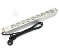 PDU rack 19" 9x 2P+T A-19-STRIP-3-IMP