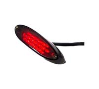 PDURMBUAB Luces Traseras LED Universales Espaciador De Orificios Montaje 105mm Freno Indicadores Señal Piezas Motocicleta Parada De Marcha Trasera
