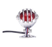 PDURMBUAB Luz Trasera De Freno Para Motocicleta Chopper Street Bob Touring Custom Cafe Racer Parada De Marcha Trasera(Polish)