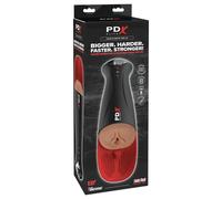 PDX Elite Fuck-O-Matic Pro XL Masturbador, marrón, 13.75 pulgadas