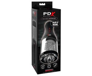 PDX ELITE MASTURBADOR CON SONIDO TALK DIRTY ROTOBATOR