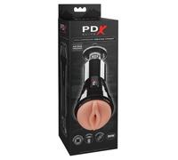 PDX Cock Compressor Masturbador con Vibración Vagina