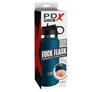 PDX Fuck Flask - Private Pleaser, Light/Blue, 8,3x17,8 cm