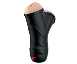 PDX Masturbador de Doble Penetración con Vibrador