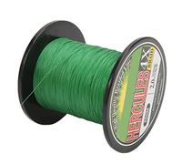 PE Fishing Line Trenzada para Pesca, 500m Amarillo, Resistencia a la abrasión y Gran Resistencia al tirón - Ideal para Pesca en Agua Dulce y Salada, línea Duradera y sin (N° 2.0 Verde)