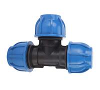 PE Plastic Water Pipe Fitting | 32mm Tee Connector for PPR/PE/PVC Pipes | Sturdy & Non - Corrosive Pipe Connection Accessory