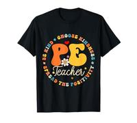 PE Teacher Squad Groovy Día de Apreciación Regreso a la Escuela Camiseta