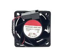 PE40282B1-Q00C-A99 4028 4CM Cooling Fan, 24V 2-Wire 2-Pin 3.56W High Air Volume Fan