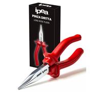 PEA Alicates de Punta Recta Profesionales con Mango Cómodo para un Uso Prolongado - Medida 24 cm - Alicates de Acero Recta - Versátil para el Trabajo y el Bricolaje - Alicates Universal