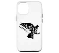 Peace and Freedom Sign That Says Freedom Dove Freedom Saying Carcasa para iPhone 12/12 Pro