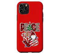 Peace and Love Xmas Elements Graphic Christmas GNOME Women Carcasa para iPhone 11 Pro