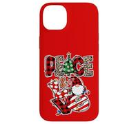 Peace and Love Xmas Elements Graphic Christmas GNOME Women Carcasa para iPhone 14 Plus