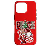 Peace and Love Xmas Elements Graphic Christmas GNOME Women Carcasa para iPhone 16 Pro