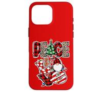 Peace and Love Xmas Elements Graphic Christmas GNOME Women Carcasa para iPhone 16 Pro MAX