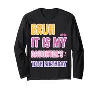 Peace Bruh: Es el décimo cumpleaños de mi Hija, papá y mamá Manga Larga