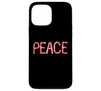 Peace - Christian Faith Candy Cane Red & White Christmas Carcasa para iPhone 13 Pro MAX