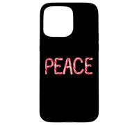 Peace - Christian Faith Candy Cane Red & White Christmas Carcasa para iPhone 15 Pro MAX