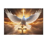 Peace Dove Puzzle Games for Adults Y Niños - for Creativity And Mindfulness - Challenging Jigsaw Puzzles 1000 Piezas for Family (75×50cm)