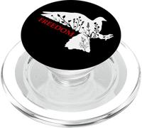 Peace Freedom White Dove Says Freedom USA Red Freedom Saying PopSockets PopGrip para MagSafe