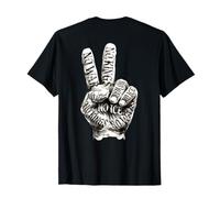 Peace Hand Sign No Wars No Kings No Ice Resistance On Back Camiseta