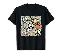 Peace Hippie Flower: ¡Alto a la Guerra! Camiseta