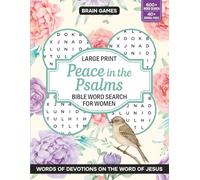PEACE IN THE PSALMS FOR WOMEN BIBLE WORD SEARCH & REFLECTION JOURNAL FOR ADULT