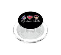 Peace Love Adelita Funny Mexican Spanish Saying México Team PopSockets PopGrip para MagSafe