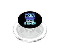 Peace Love and Hip Hop - Cinta gráfica de Casete PopSockets PopGrip para MagSafe