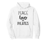Peace Love and Pilates Shirt,Women Live and Love Do Pilates Sudadera con Capucha