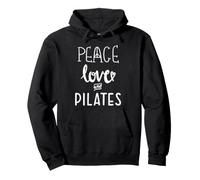 Peace Love and Pilates Shirt,Women Live and Love Do Pilates Sudadera con Capucha