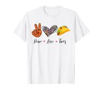 Peace, Love and Tacos - Cinco De Mayo Mexican Fiesta Party Camiseta