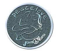 Peace & Love John/Yoko Pin Insignia [Importar]