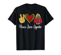 Peace Love Lupita Lady of Guadalupe Virgen Reina de Mexico Camiseta
