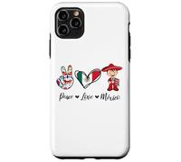 Peace Love Mexico, Mexican Gifts Souvenir Mexico Reminder Carcasa para iPhone 11 Pro MAX