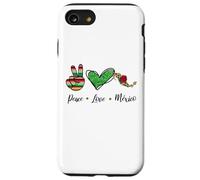 Peace Love Mexico, Mexican Gifts Souvenir Mexico Reminder Carcasa para iPhone SE (2020) / 7/8