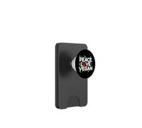 Peace Love repollo Vegano PopSockets PopWallet para MagSafe