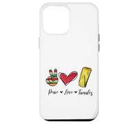 Peace Love Tamales, Mexican Gifts Souvenir Mexico Reminder Carcasa para iPhone 12 Pro MAX