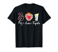 Peace Love Tequila - Souvenir Tee Fiesta Vacation Party Camiseta