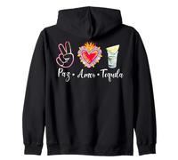 Peace Love Tequila - Souvenir Tee Fiesta Vacation Party Sudadera con Capucha