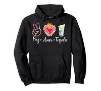 Peace Love Tequila - Souvenir Tee Fiesta Vacation Party Sudadera con Capucha