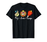 Peace Love Trompo Al Pastor Carnita Asada Funny Mexican Camiseta