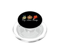 Peace Love Trompo Al Pastor Carnita Asada Funny Mexican PopSockets PopGrip para MagSafe