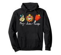 Peace Love Trompo Al Pastor Carnita Asada Funny Mexican Sudadera con Capucha