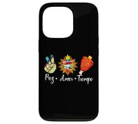 Peace Love Trompo Tacos al Pastor Mexican Food Carcasa para iPhone 13 Pro
