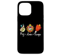 Peace Love Trompo Tacos al Pastor Mexican Food Carcasa para iPhone 13 Pro MAX