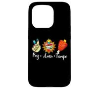 Peace Love Trompo Tacos al Pastor Mexican Food Carcasa para iPhone 15 Pro