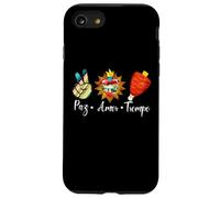 Peace Love Trompo Tacos al Pastor Mexican Food Carcasa para iPhone SE (2020) / 7/8